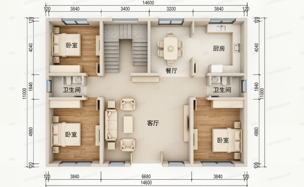 一层户型图