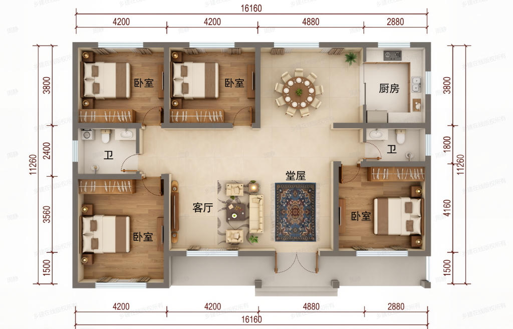 一层户型图